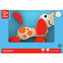 Дървена играчка за дърпане кученцето Пепе, Hape