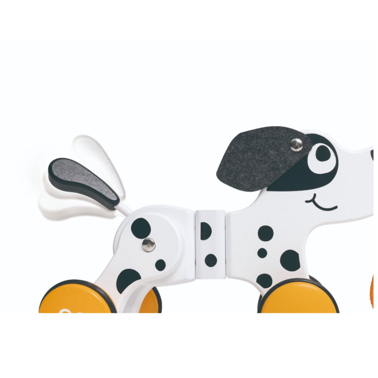 Дървена играчка за дърпане Далматинец, Hape