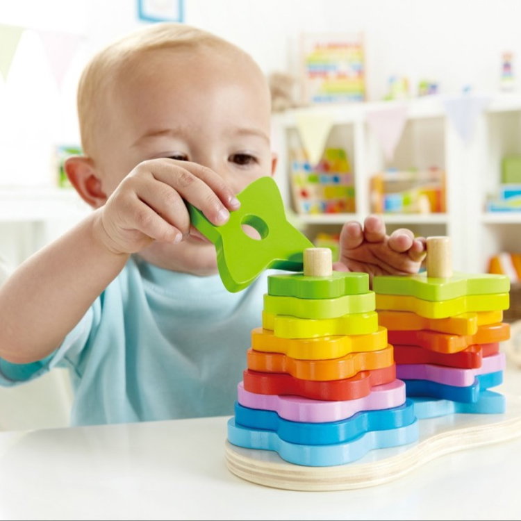 Дървен конструктор Дъга, Hape