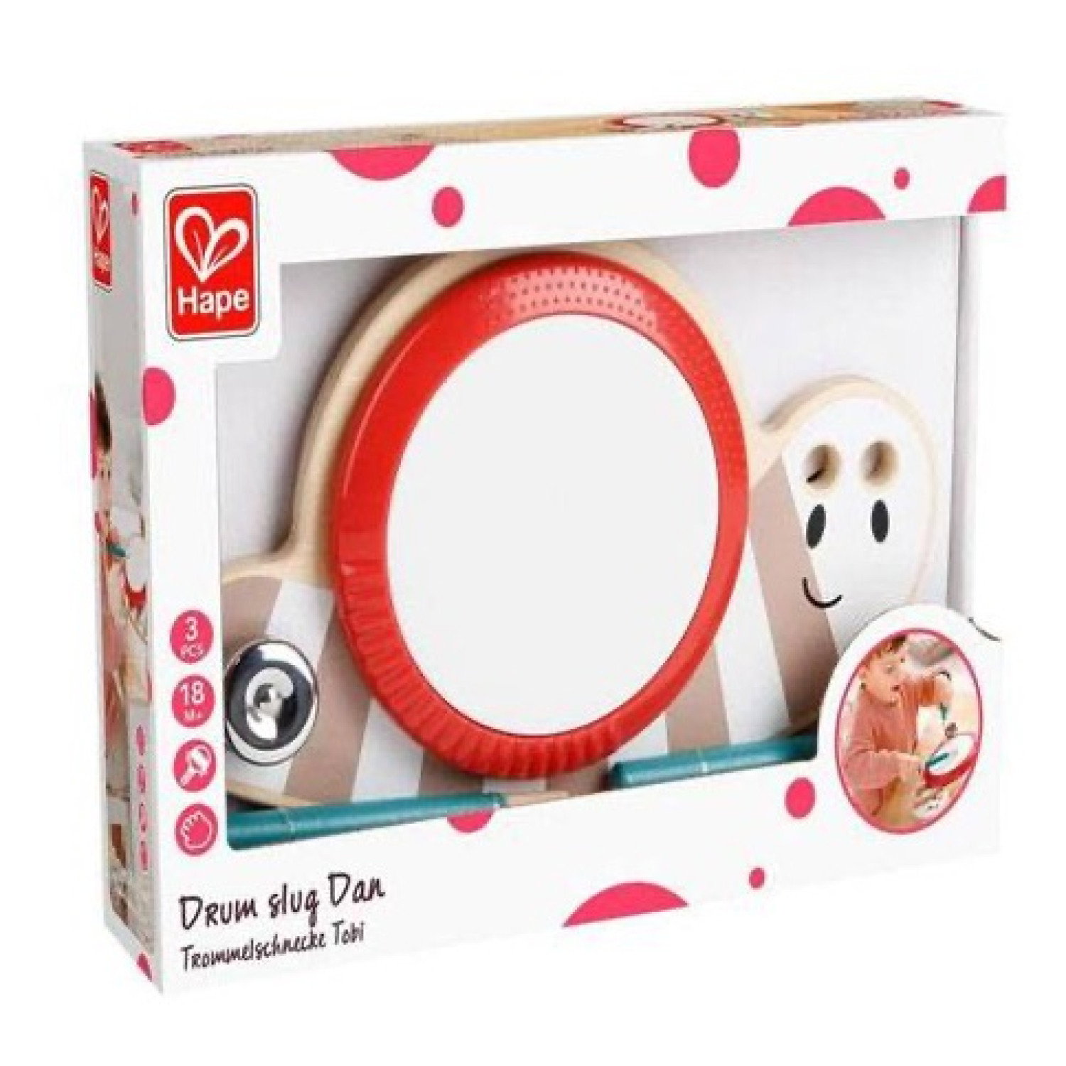 Музикална играчка Охлювче, Hape