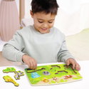 Дървен пъзел с дръжки Джунгла, Hape