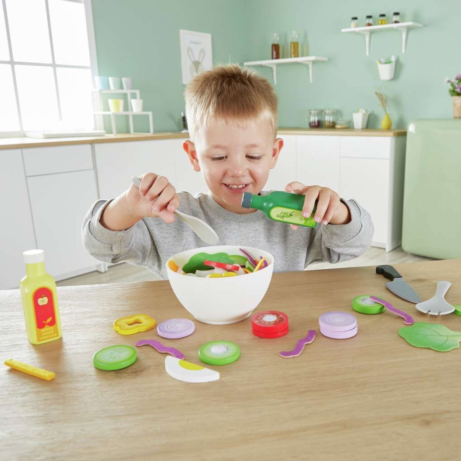 Дървен комплект Салата, Hape