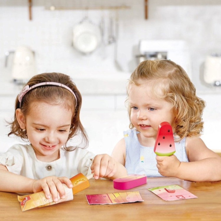 Дървен комплект Сладоледи, Hape