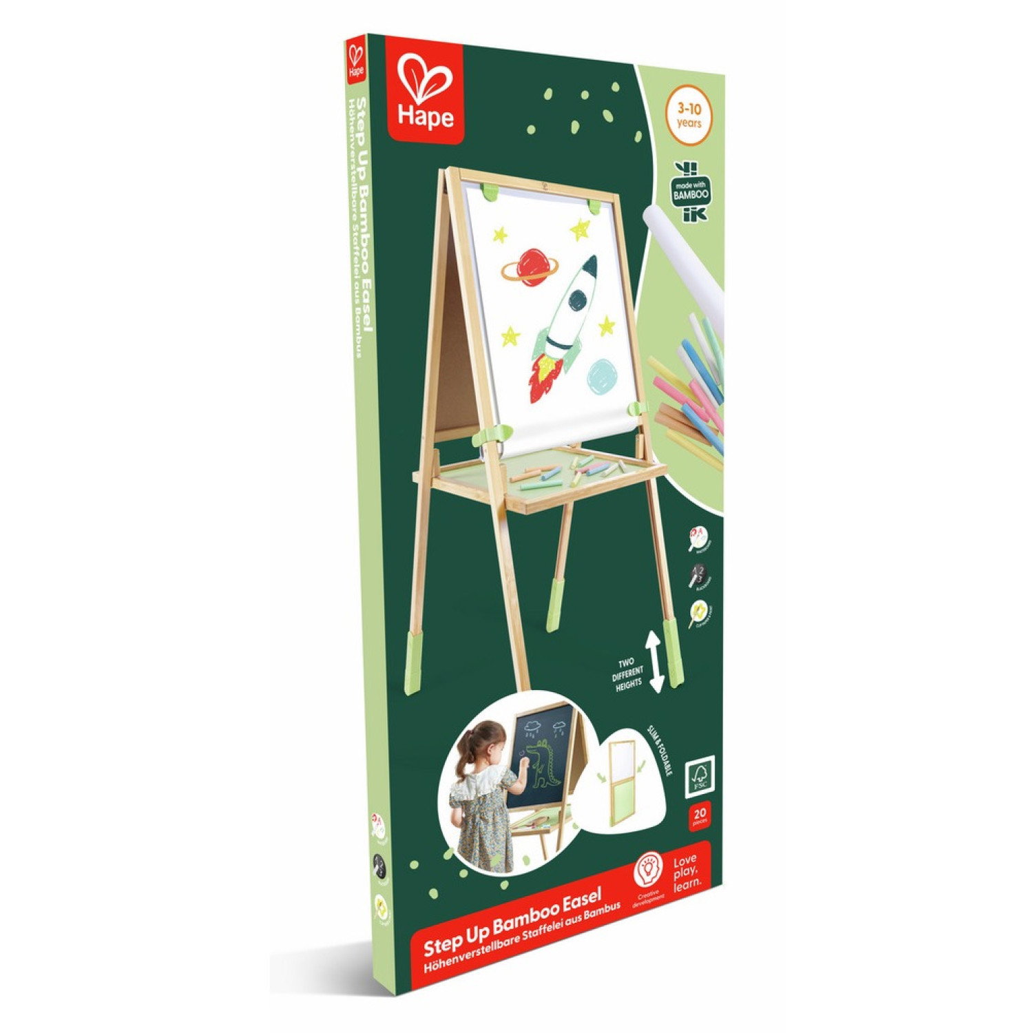 Двустранна магнитна дъска, Hape