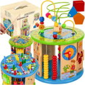 Дървена образователна играчка 11 в 1