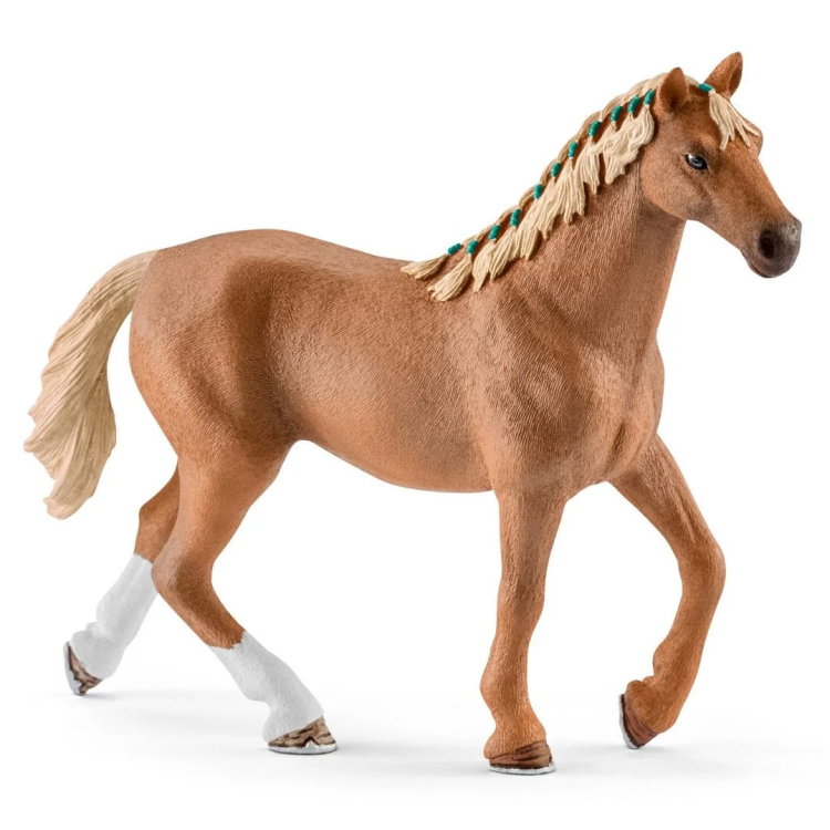Комплект Английска чистокръвна кобила с одеяло, Schleich