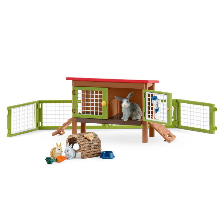 Комплект Заешка къщичка, Schleich