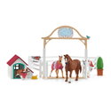 Комплект Гостуващите коне на Хана с кучето Руби, Schleich