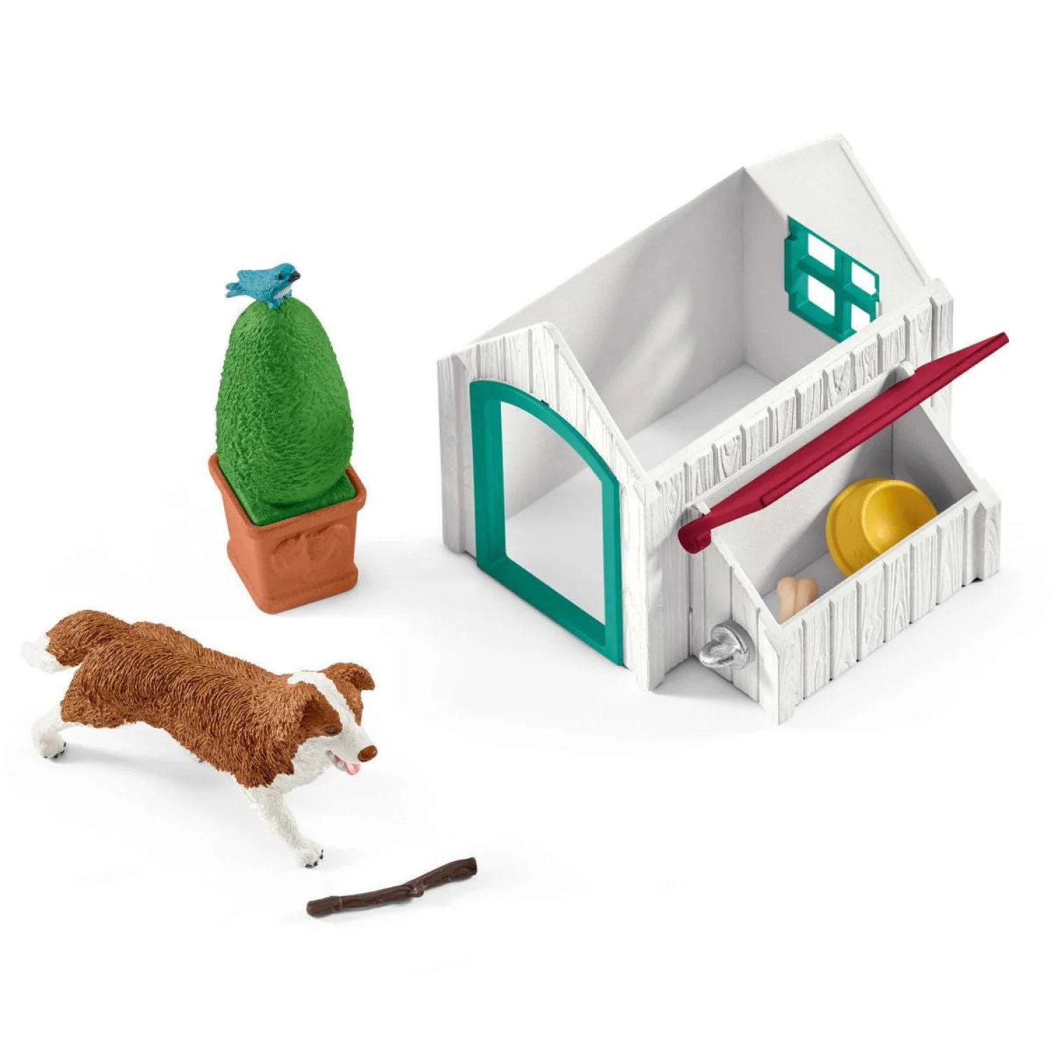 Комплект Гостуващите коне на Хана с кучето Руби, Schleich