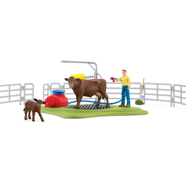 Комплект Веселото къпане на кравите, Schleich