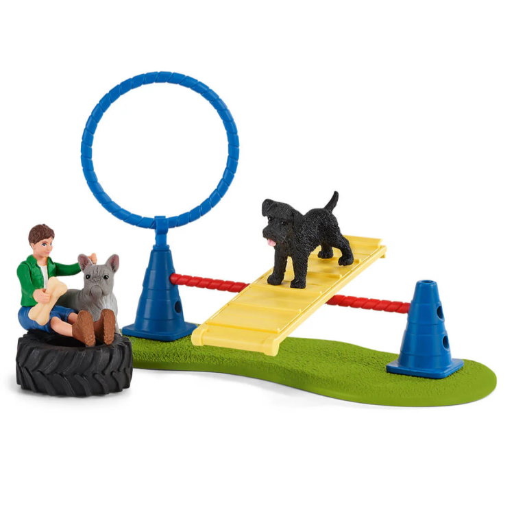 Комплект Дресировка на кученца, Schleich