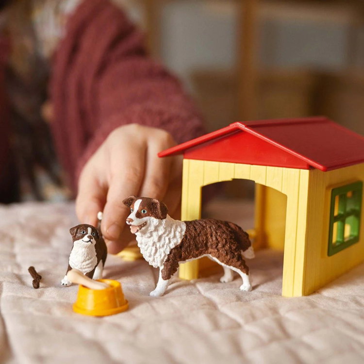 Комплект Къщата на кученцата, Schleich
