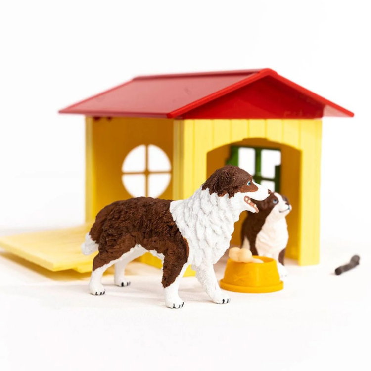 Комплект Къщата на кученцата, Schleich
