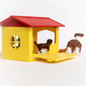 Комплект Къщата на кученцата, Schleich