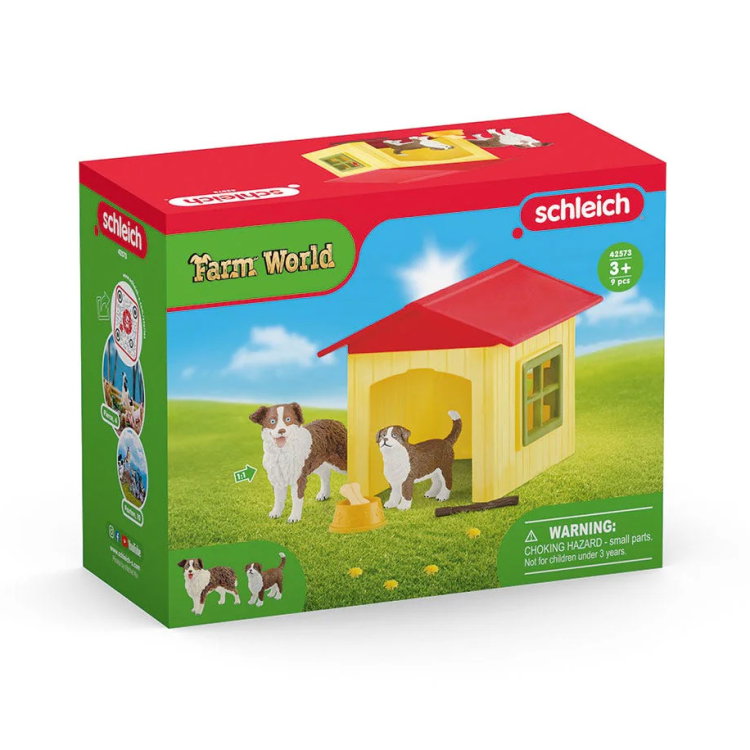 Комплект Къщата на кученцата, Schleich