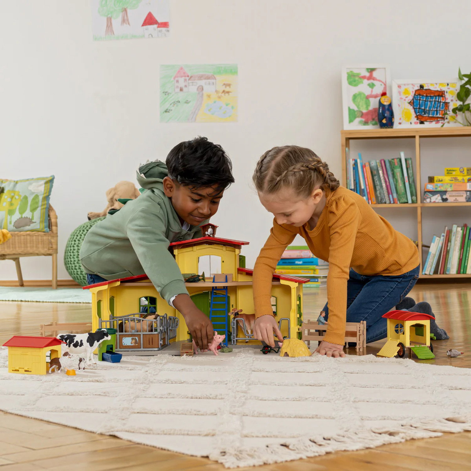 Комплект Къщата на кученцата, Schleich