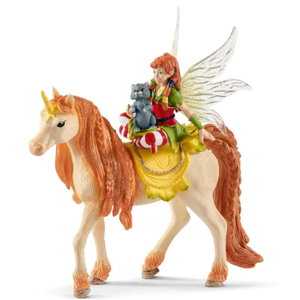 Комплект Маруийн с блестящ еднорог, Schleich