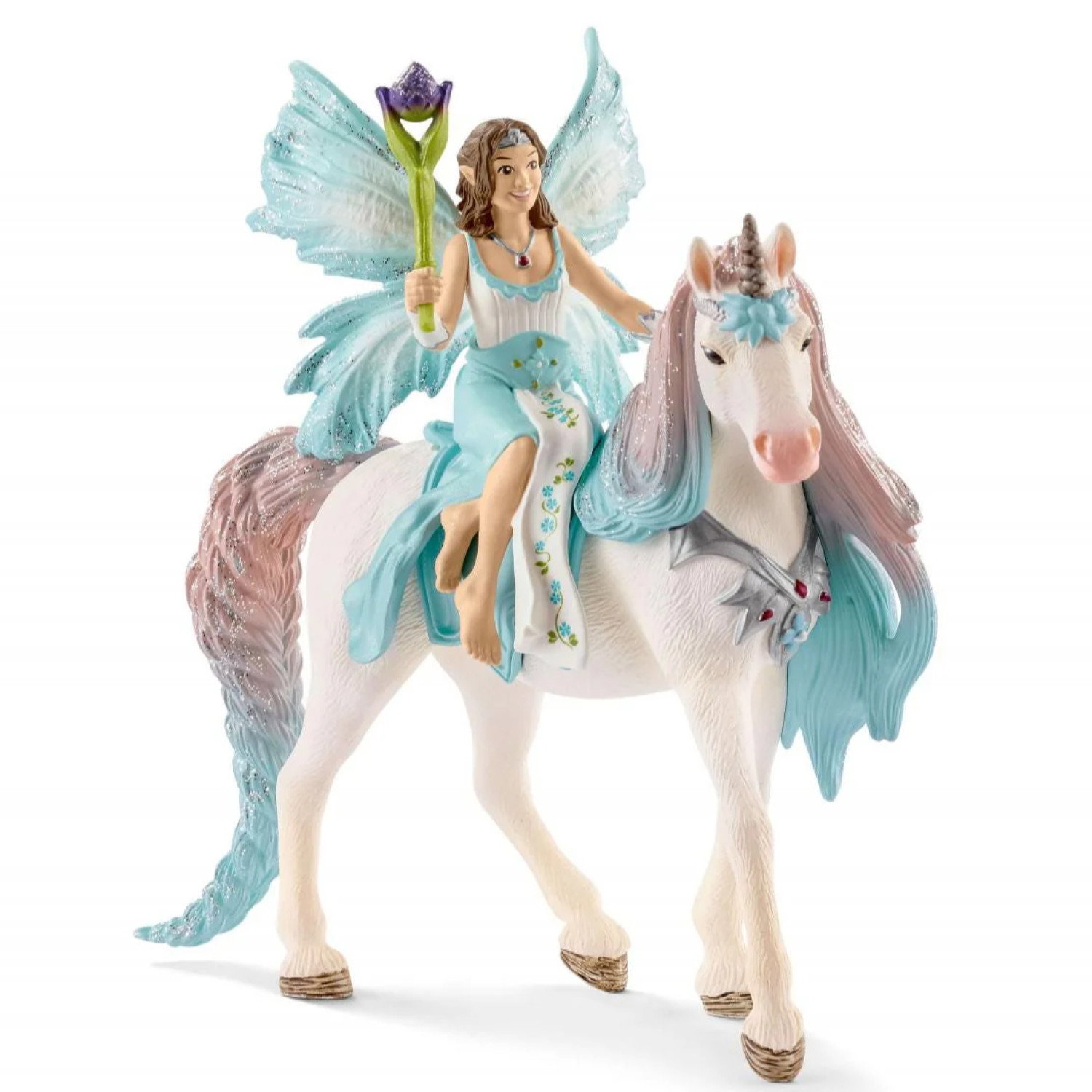 Комплект  Ейела с кралски еднорог, Schleich