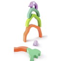 Дървени форми за подреждане Сафари със слонове, Hape