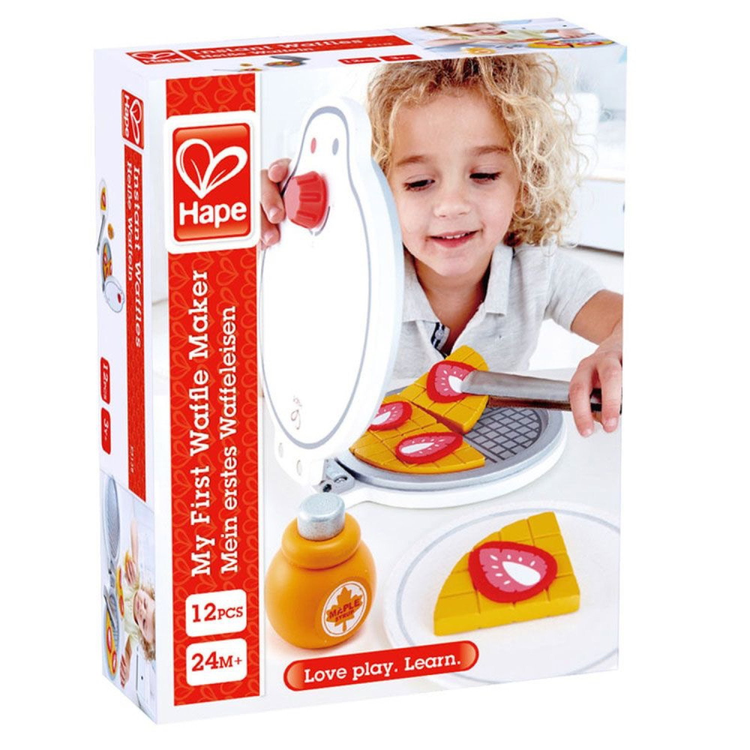 Дървен гофретник с аксесоари, Hape