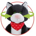 Подвижно плюшено коте Пепър NICI