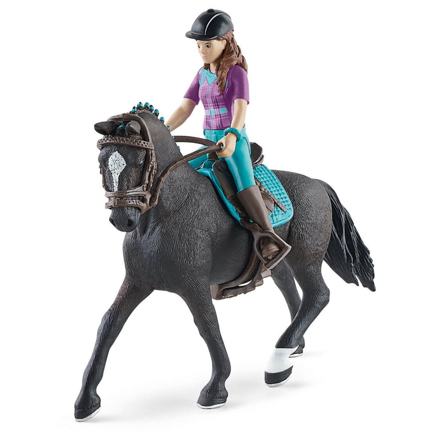 Комплект Конна езда Лиса и Сторм, Schleich