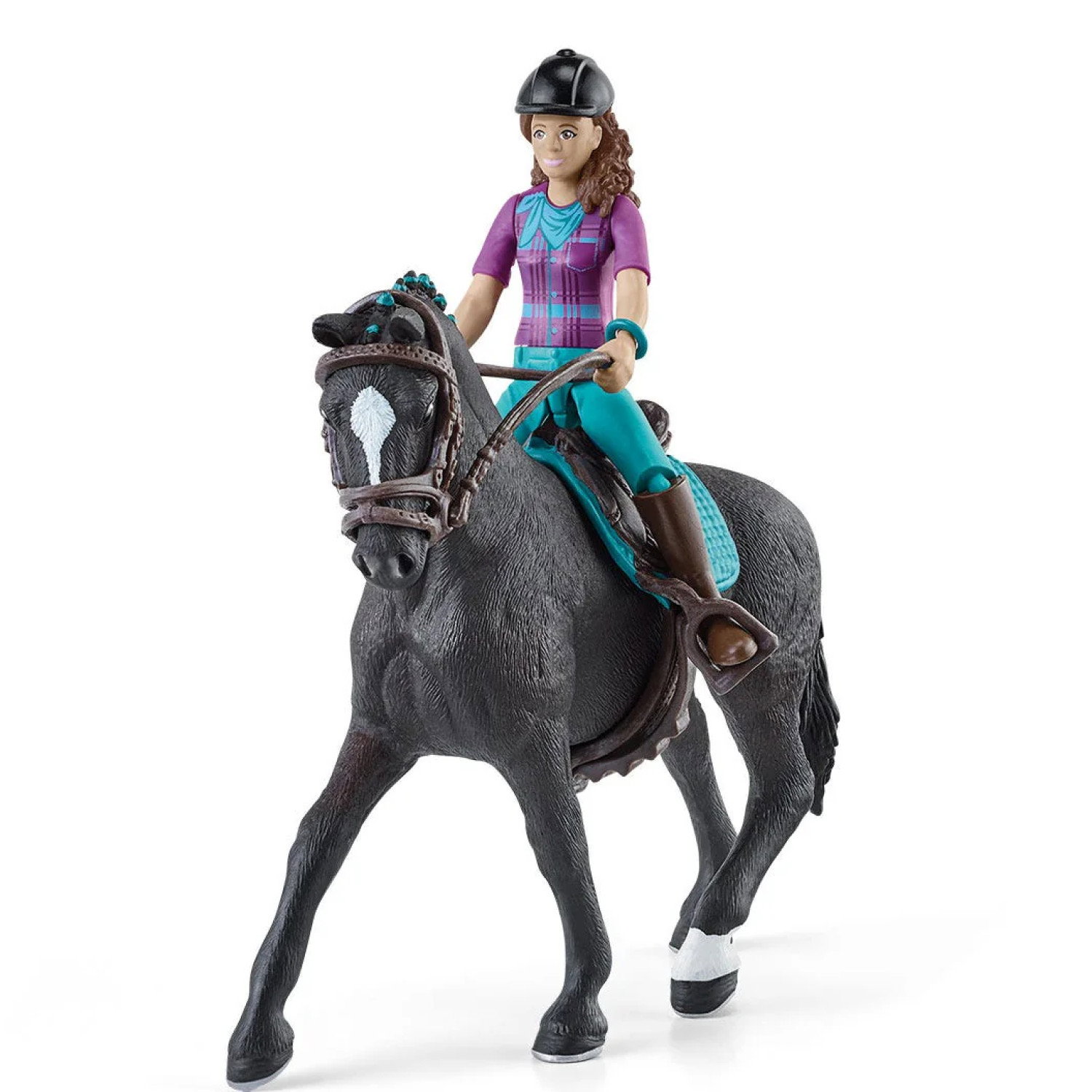 Комплект Конна езда Лиса и Сторм, Schleich