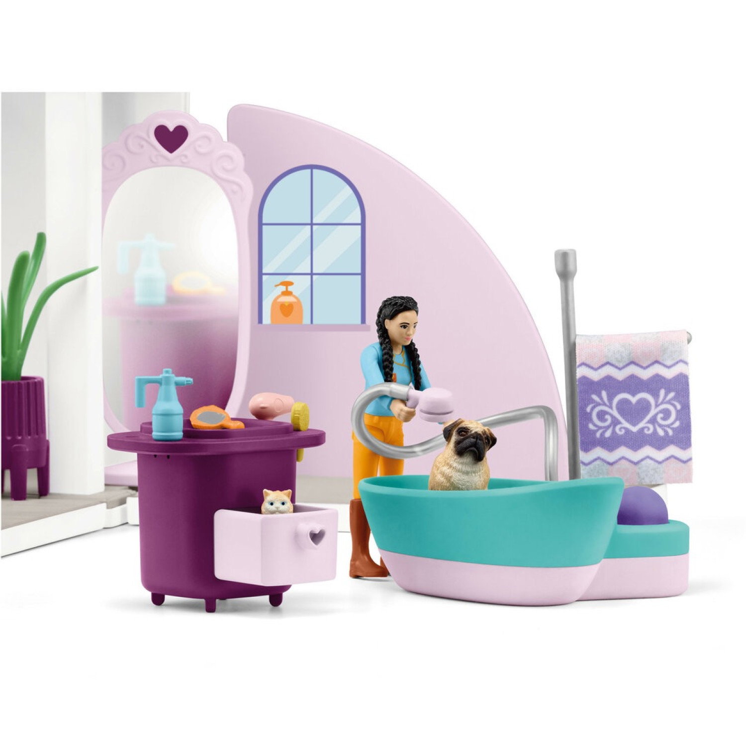 Комплект Салон за красота за домашни любимци, Schleich