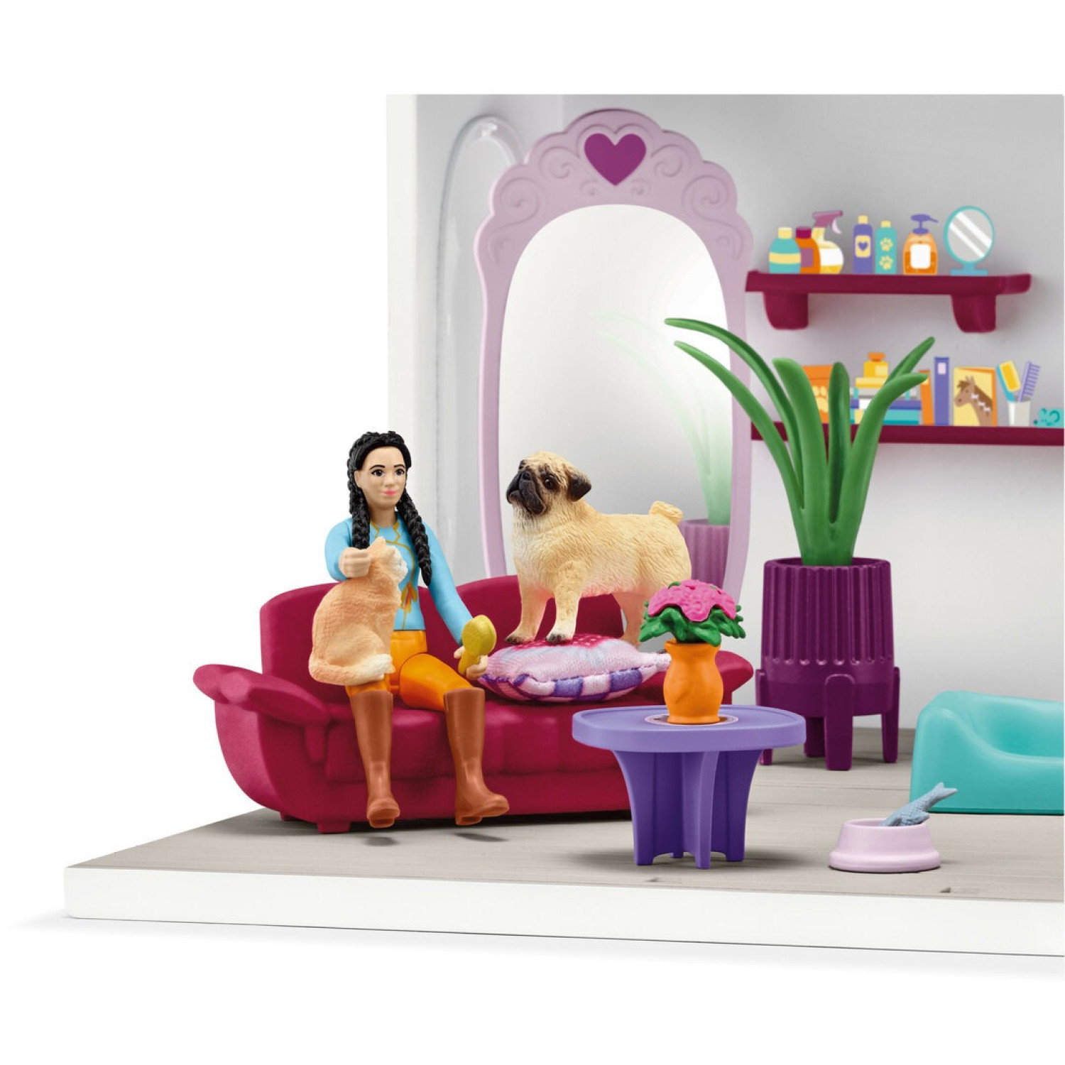 Комплект Салон за красота за домашни любимци, Schleich