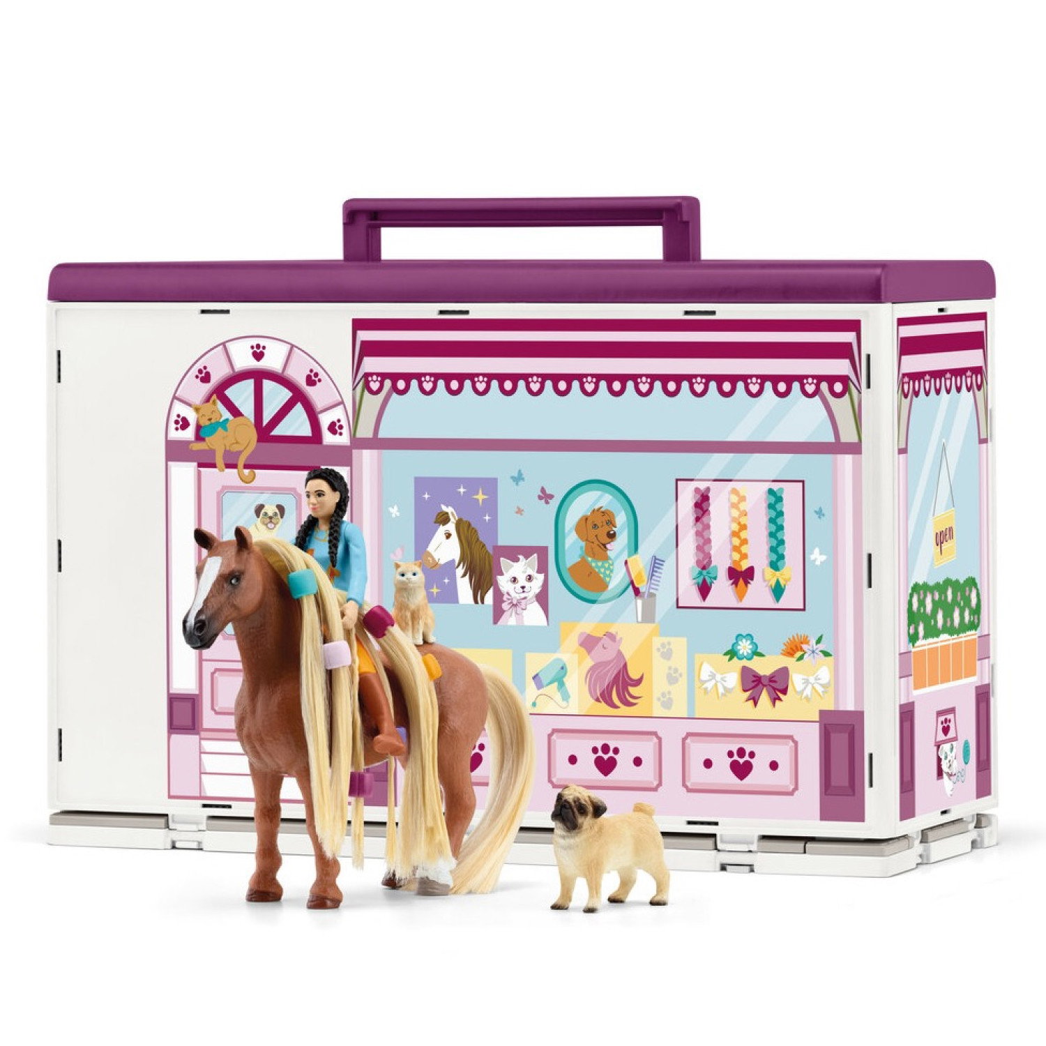 Комплект Салон за красота за домашни любимци, Schleich