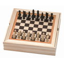 Дървен комплект класически настолни игри