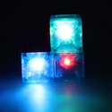 Магнитен 3D конструктор със светещи LED елементи, 64 части