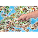 Магнитна карта на Европа 3 в 1