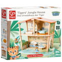 Дървена къща за игра Семейство тигри - 34 части