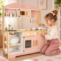 Детска дървена класическа кухня с аксесоари