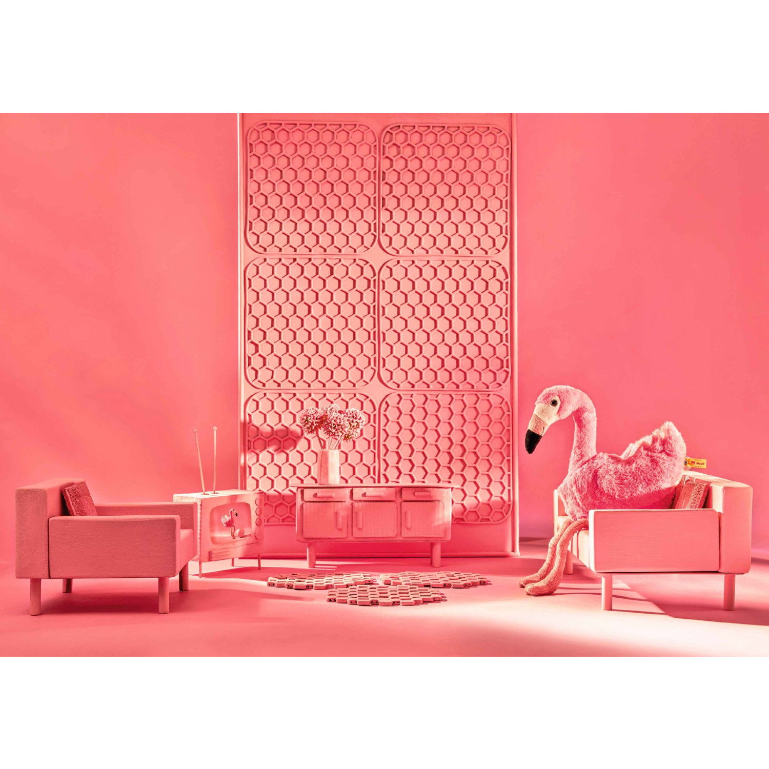 Jill flamingo pink